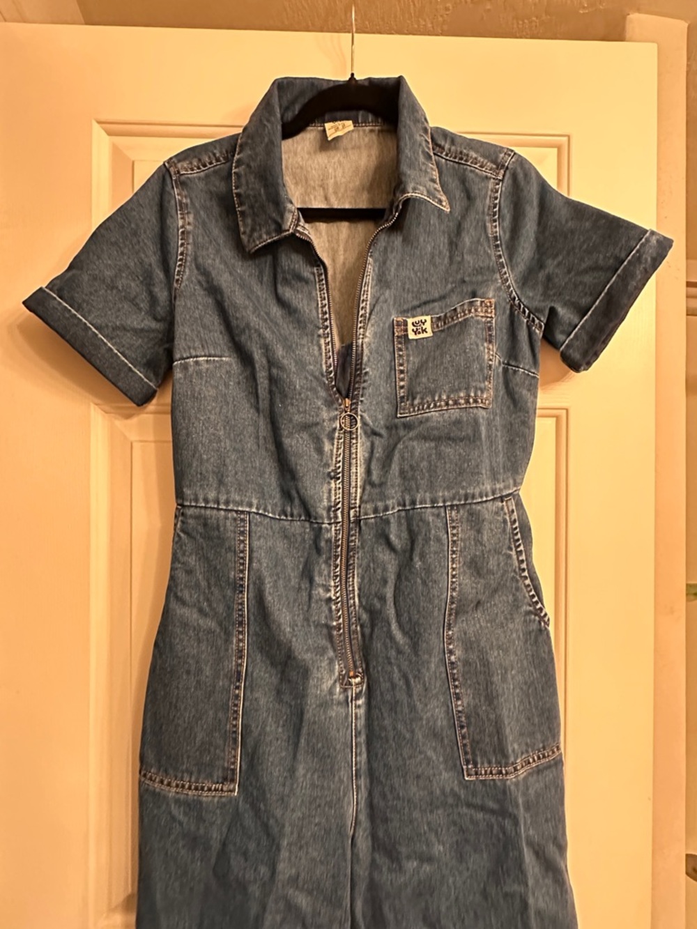 Lucy & yak denim jumpsuit